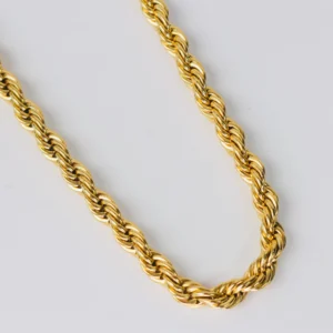 Collar torsal dorado 6mm