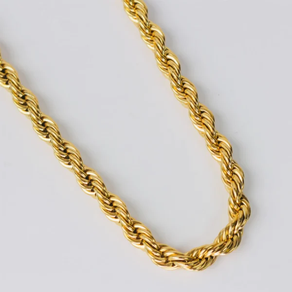 Collar torsal dorado 6mm
