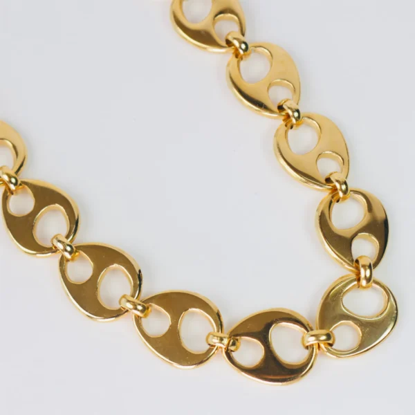 Collar cadena doble perforación - Imagen 4