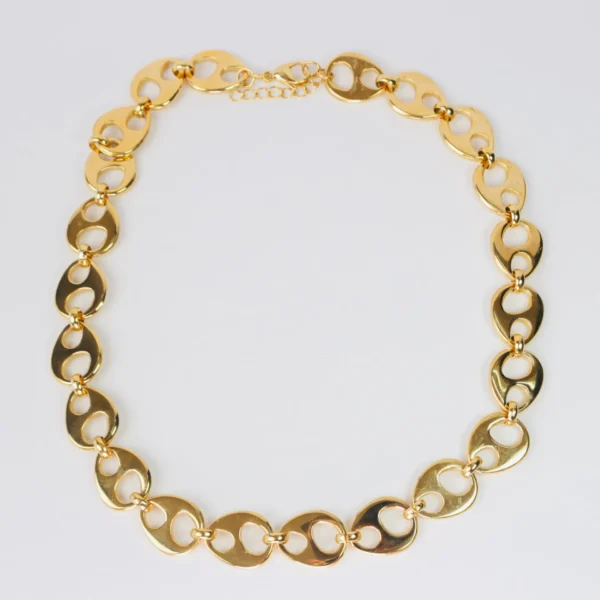 Collar cadena doble perforación - Imagen 3